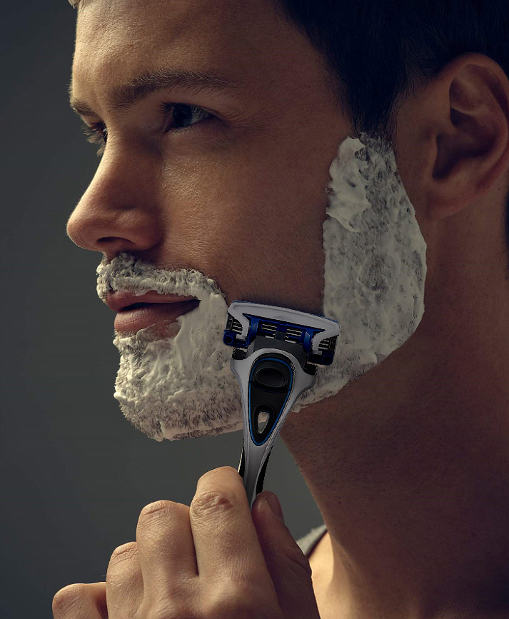 手動刮鬍刀(濕式刮鬍)需要讓鬍子在濕潤狀態刮鬍