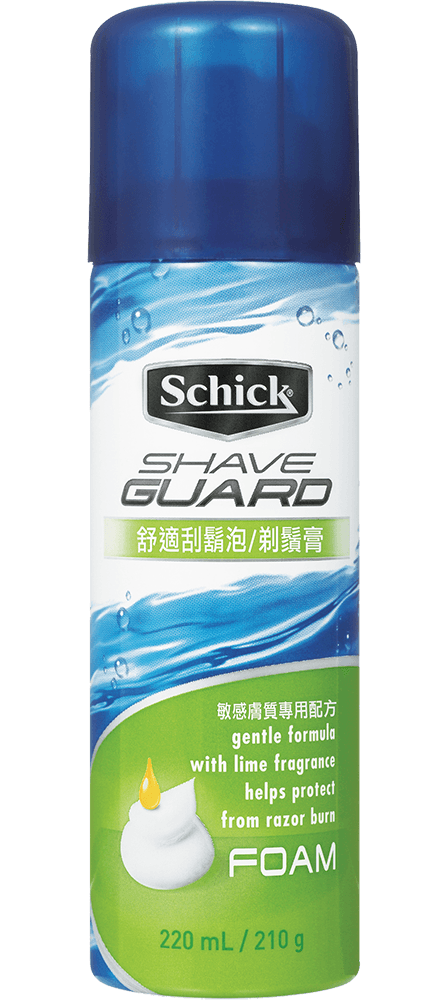 SHAVE GUARD-舒適牌刮鬍泡-敏感型