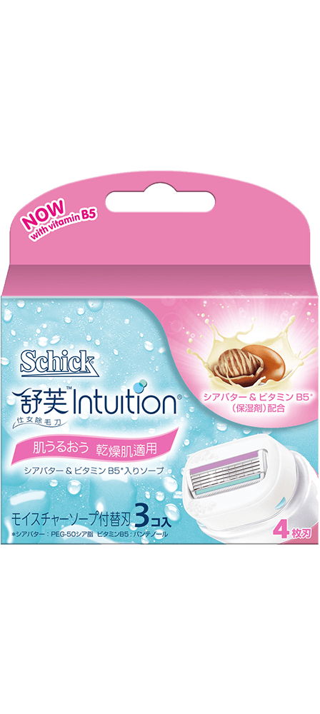 Intuition舒芙仕女除毛刀片 乾燥肌用 舒適牌台灣