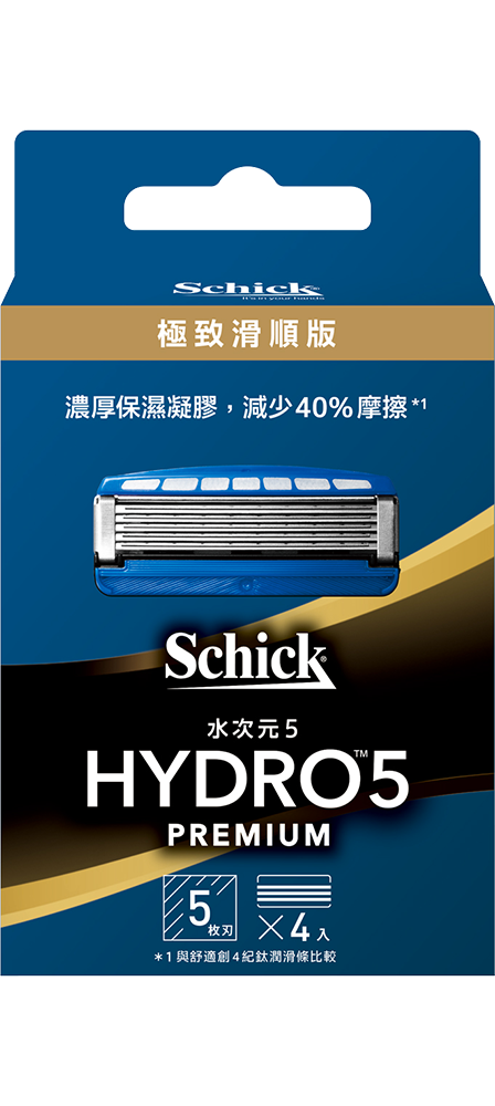 HYDRO 5 PREMIUM-水次元 5 PREMIUM 刮鬍刀片
