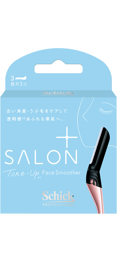 Salon Plus Tone Up Face Smoother-舒綺 極 亮顏修容刀片 敏感肌用